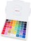 Gouache Paint Set, 56 Colors x 30 ml Jelly Cup Design in a Carrying Case, Non Toxic Gouache Paint for Canvas and Paper, Perfect for Artists, Students, and Beginners